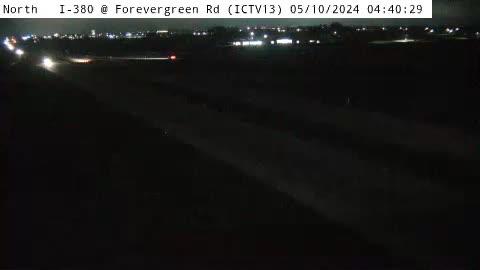 Tiffin: IC - I-380 @ Forevergreen Rd (13) Traffic Camera