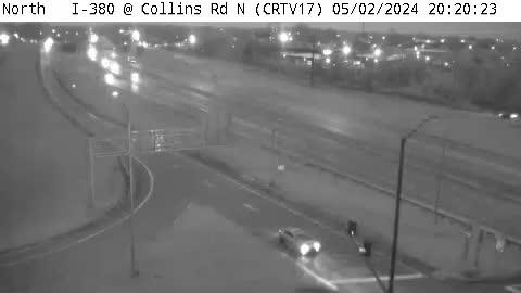 Cedar Rapids: CR - I-380 @ Collins Rd- North (17) Traffic Camera