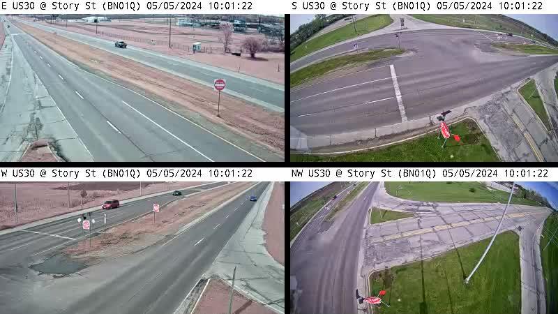 Traffic Cam Luther: BN - US 30 @ Story St - Quad (01Q) Player