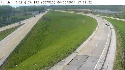 Council Bluffs: CB - I-29 @ IA 192 (23) Traffic Camera