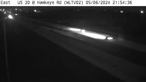 Waterloo: WL - US 20 @ Hawkeye Road (02) Traffic Camera