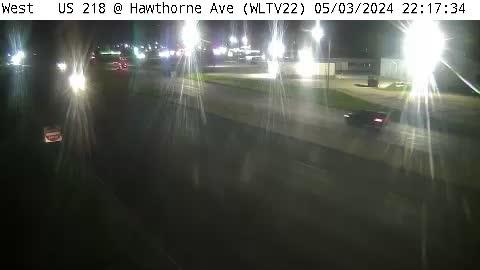 Waterloo: WL - US 218 @ Hawthorn (22) Traffic Camera
