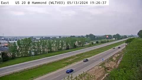 Waterloo: WL - US 20 @ Hammond (03) Traffic Camera