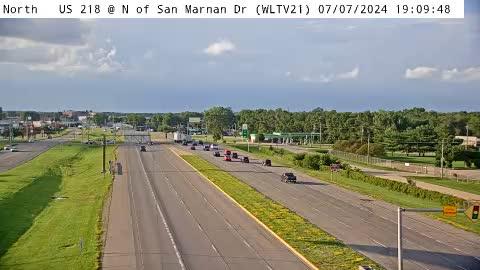 Traffic Cam Waterloo: WL - US 218 @ N of San Marnan Dr (21) Player