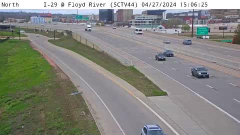 Sioux City: SC - I-29 @ Floyd River (44) Traffic Camera