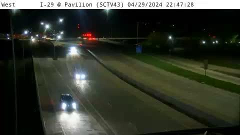 Sioux City: SC - I-29 @ Pavillion (43) Traffic Camera