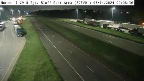 Sioux City: SC - I-29 @ Sergeant Bluff Rest Area (01) Traffic Camera