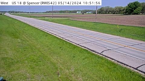 Spencer: R42: US 18 West View Traffic Camera
