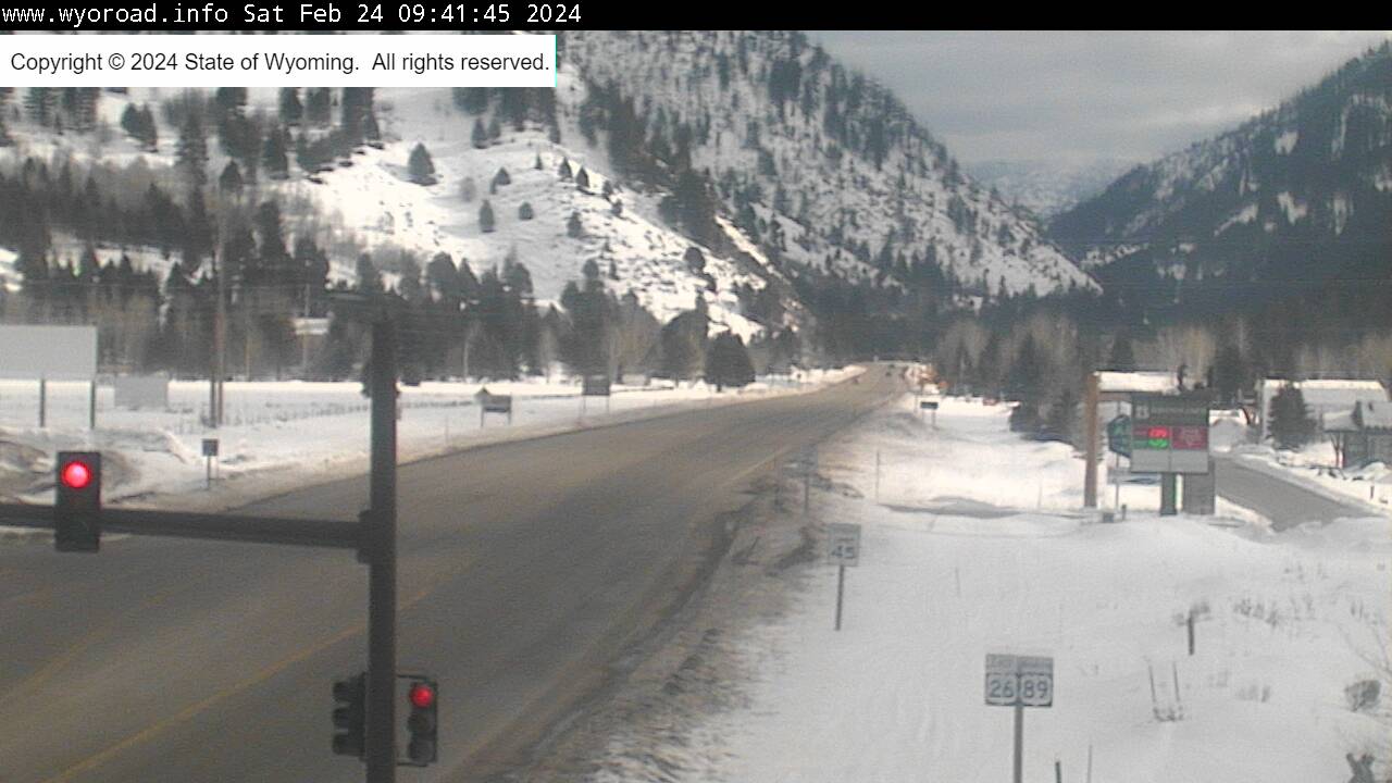 Traffic Cam US-89: Alpine Junction, WY Player