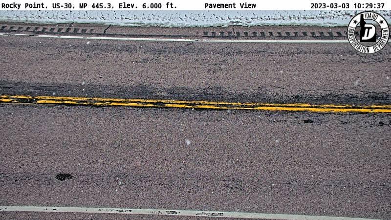 Montpelier: US 30: Rocky Point: Pavement Traffic Camera