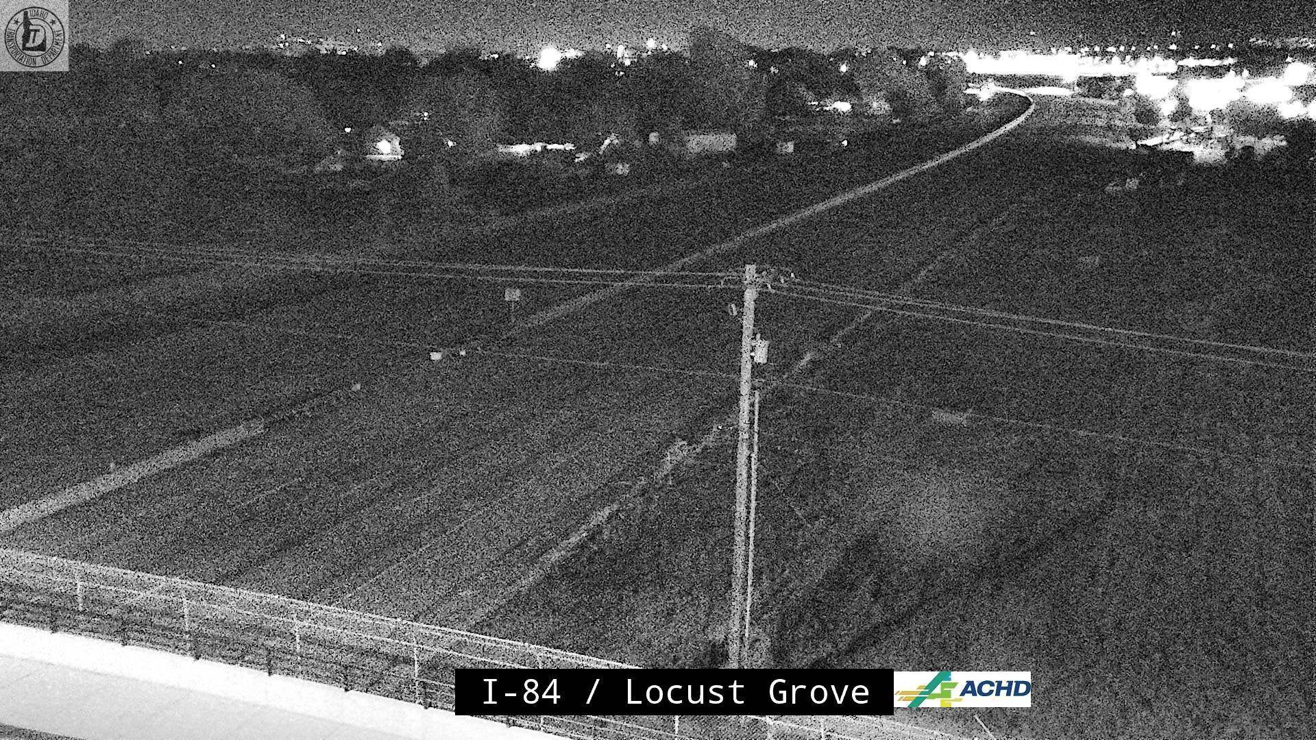 Meridian: I-84: Locust Grove Rd Traffic Camera