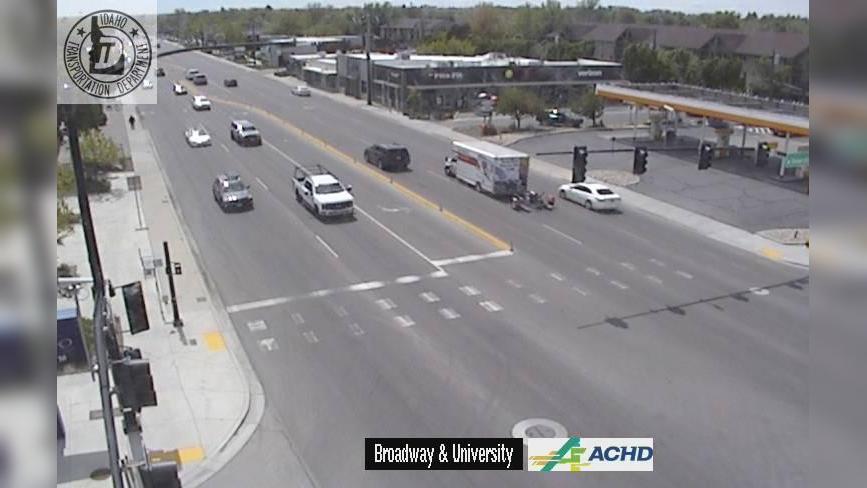 Boise: US 20: University Dr Traffic Camera