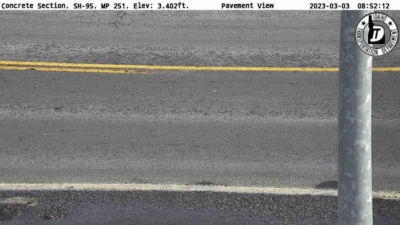 Cottonwood: US 95: Concrete: Pavement Traffic Camera