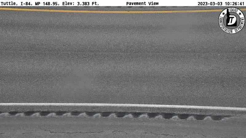 Traffic Cam Hagerman: I-84: Tuttle: Pavement Player