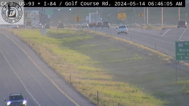 Traffic Cam Twin Falls: US 93: Golf Course Rd Player