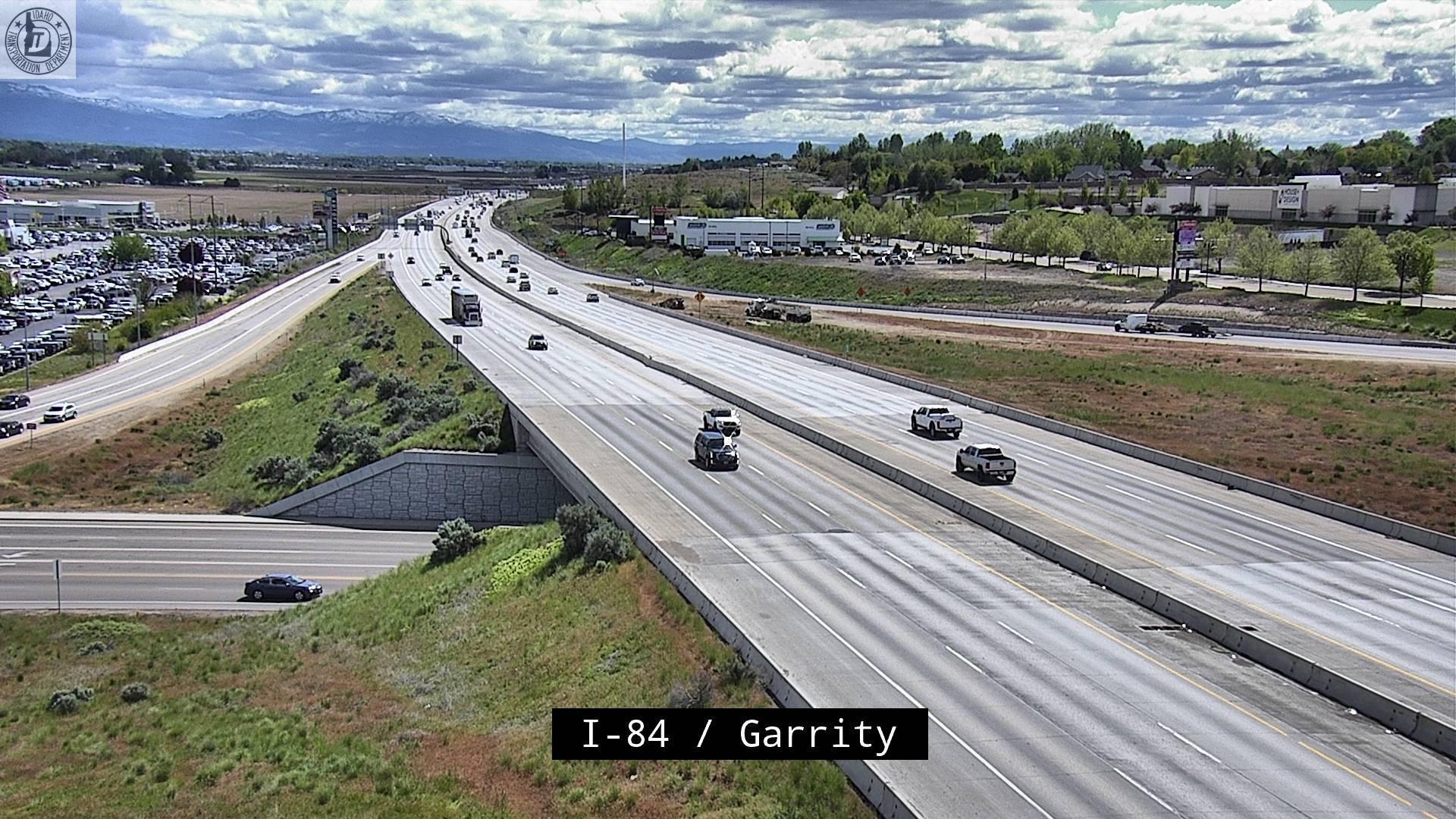 Nampa: I-84: Garrity Blvd Traffic Camera