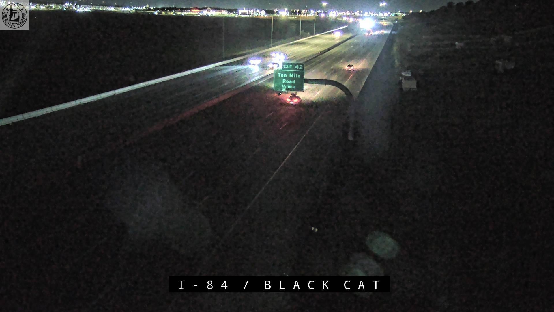 Meridian: I-84: Black Cat Rd Traffic Camera