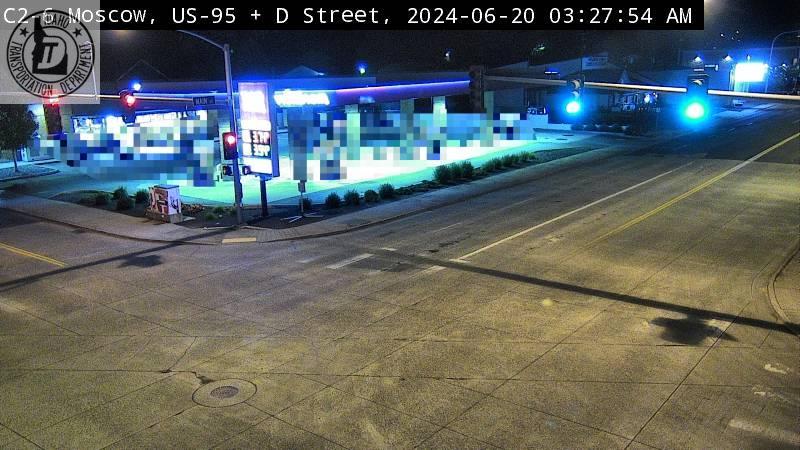US 95: D Street Traffic Camera