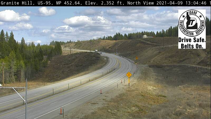 US 95: Granite Hill Traffic Camera