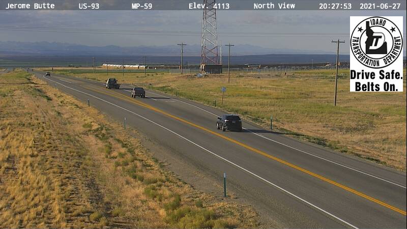 US 93: Jerome Butte Traffic Camera