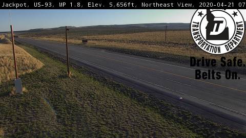 US 93: Jackpot Traffic Camera