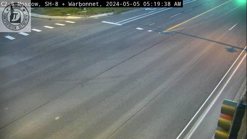 Moscow: SH 8: Warbonnet Dr Traffic Camera