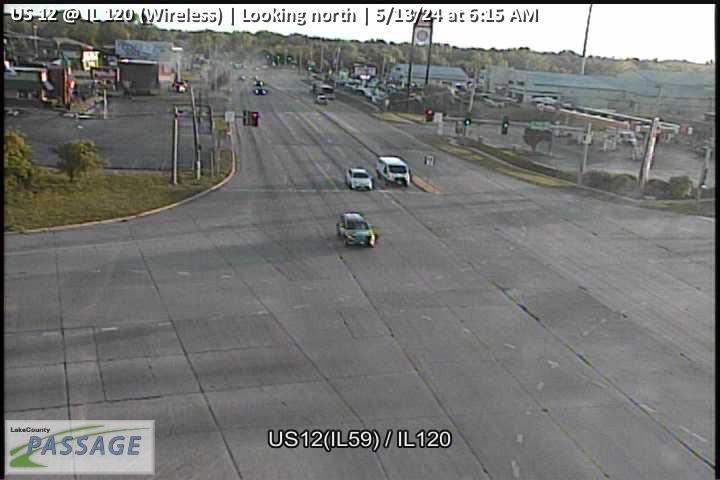 Traffic Cam US 12 at IL 120 (Wireless) - N Player