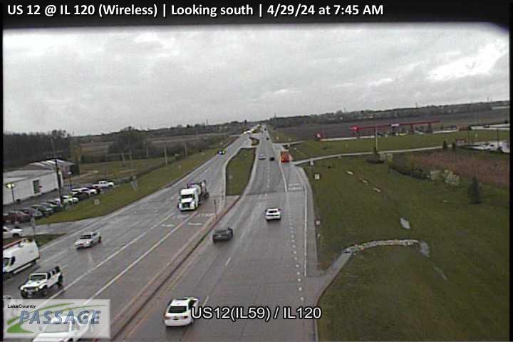 Traffic Cam US 12 at IL 120 (Wireless) - S Player