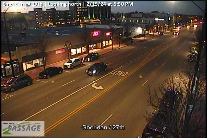 Sheridan at 27th - N Traffic Camera