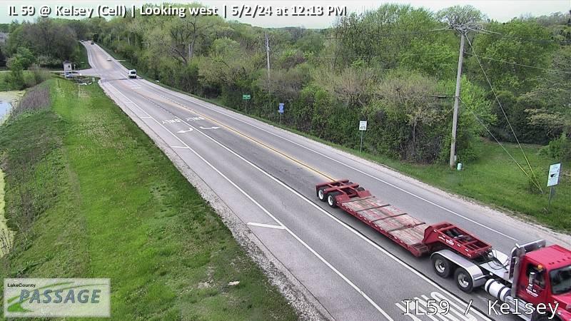 IL 59 at Kelsey (Cell) - W Traffic Camera