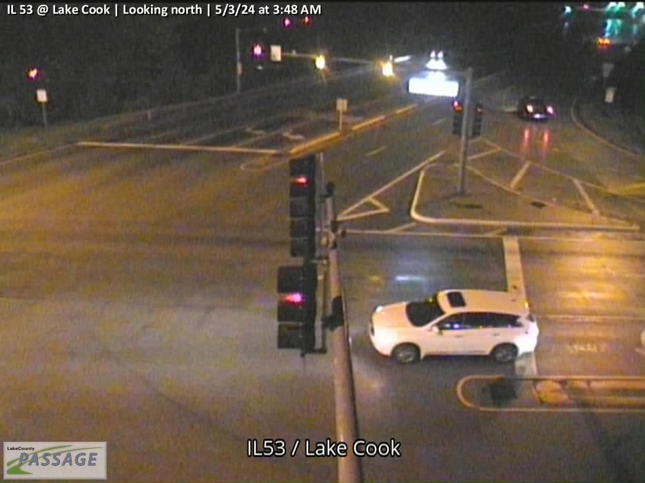 Traffic Cam IL 53 at Lake Cook - N Player