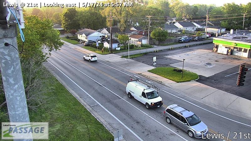 Traffic Cam Lewis at 21st - E Player