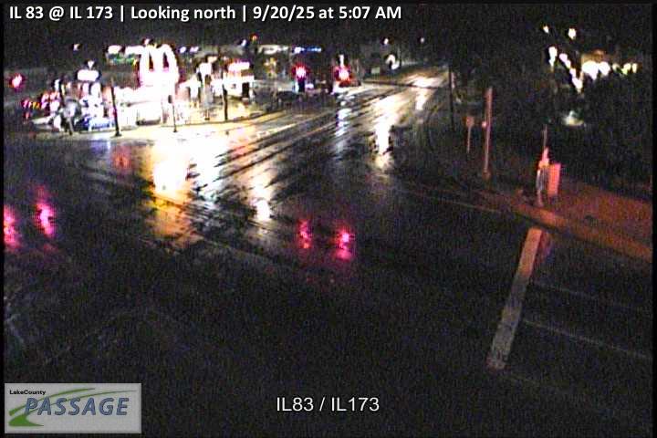 IL 83 at IL 173 - N Traffic Camera