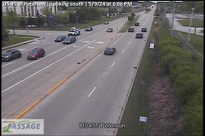US 45 at Peterson - S Traffic Camera