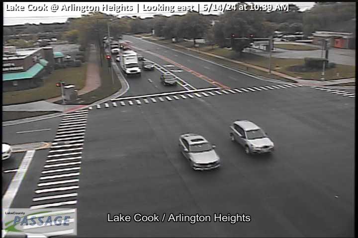 Traffic Cam Lake Cook at Arlington Heights - E Player