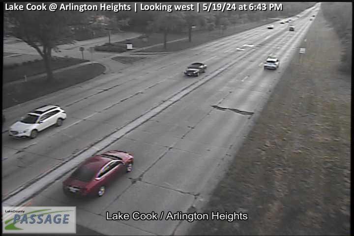 Traffic Cam Lake Cook at Arlington Heights - W Player
