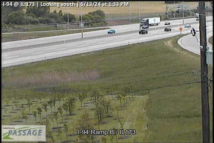 I-94 at IL 173 - S Traffic Camera
