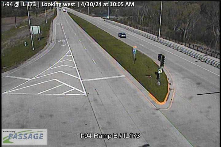 I-94 at IL 173 - W Traffic Camera