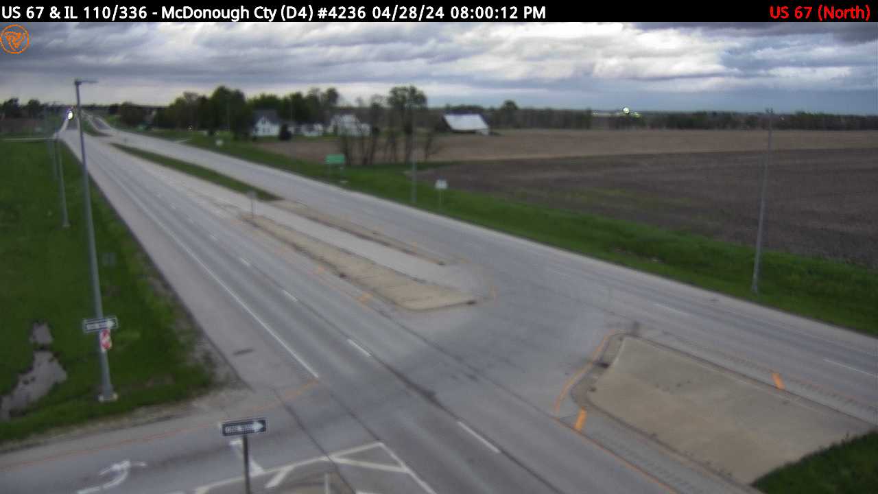 Traffic Cam US 67 at IL 336 (#4236) - N Player