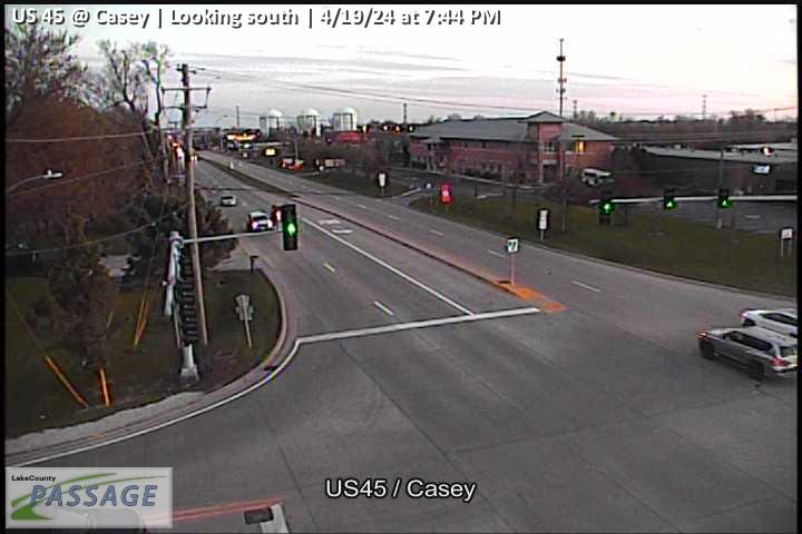 US 45 at Casey - S Traffic Camera