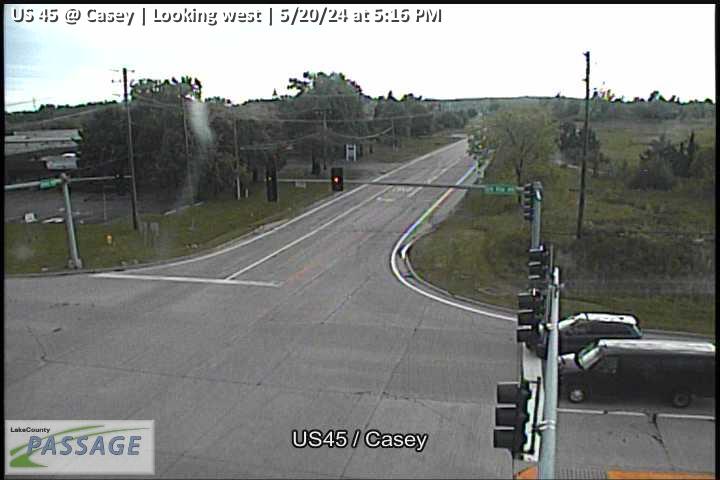 Traffic Cam US 45 at Casey - W Player