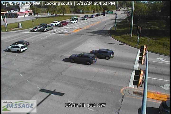 Traffic Cam US 45 at IL 120 NW - S Player