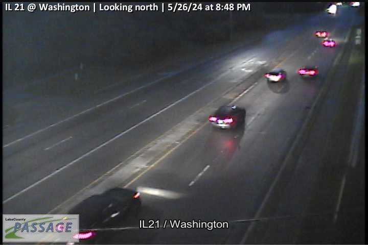 Traffic Cam IL 21 at Washington - N Player