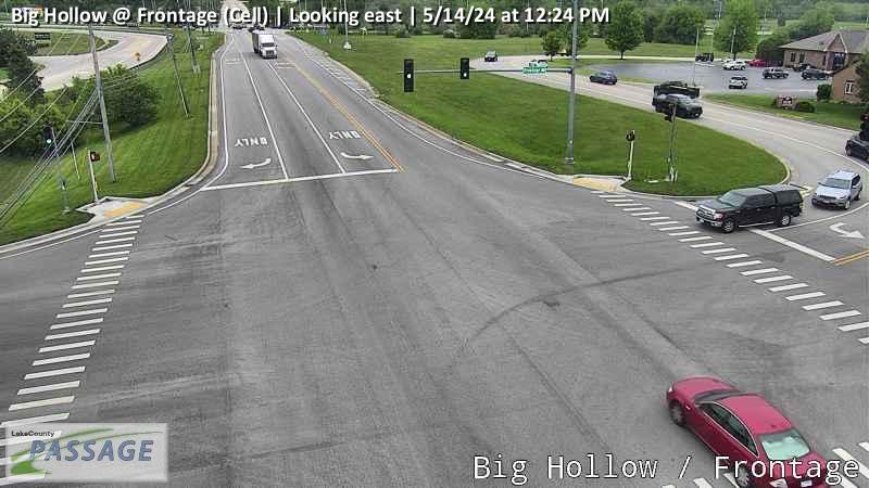 Traffic Cam Big Hollow at Frontage (Cell) - E Player