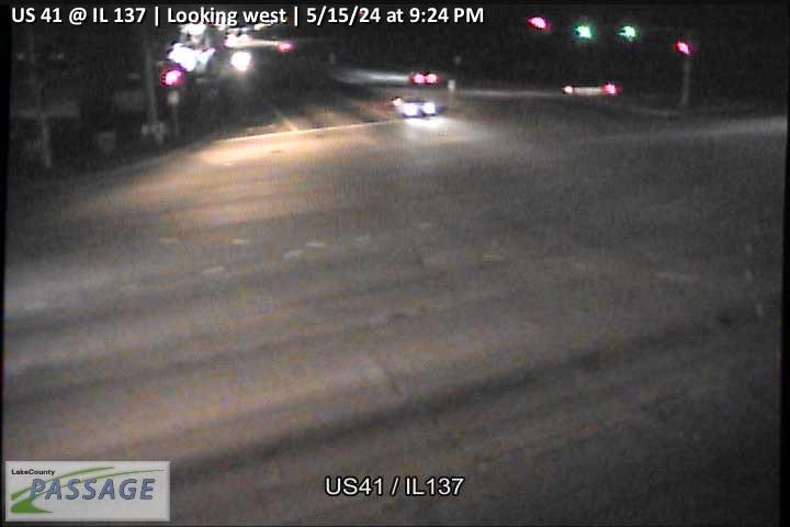 Traffic Cam US 41 at IL 137 - W Player