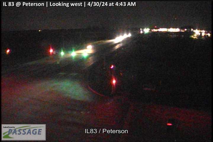 Traffic Cam IL 83 at Peterson - W Player