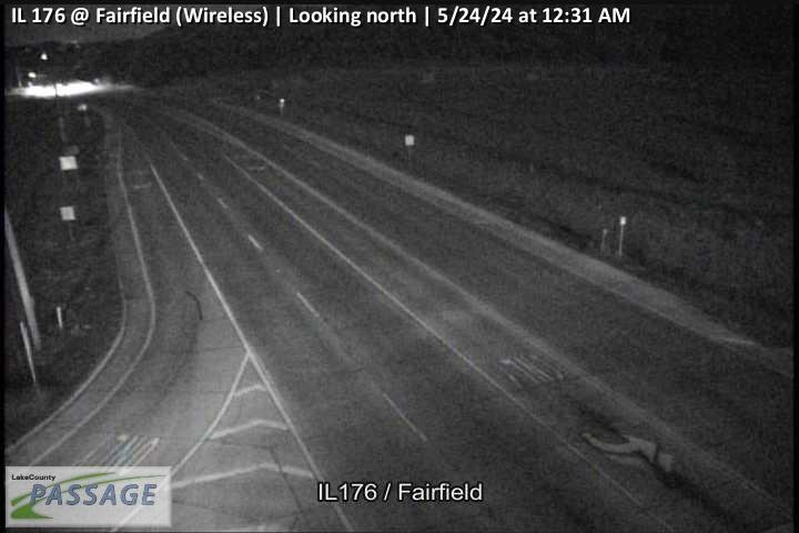 IL 176 at Fairfield (Wireless) - N Traffic Camera
