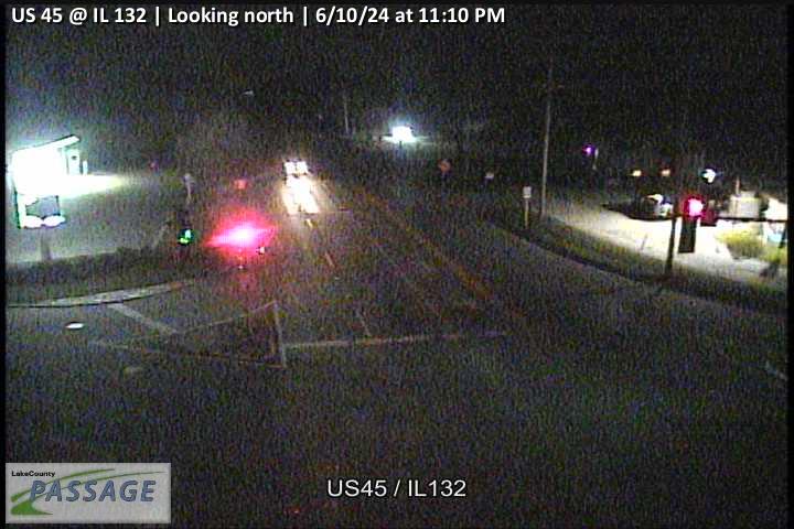 Traffic Cam US 45 at IL 132 - N Player