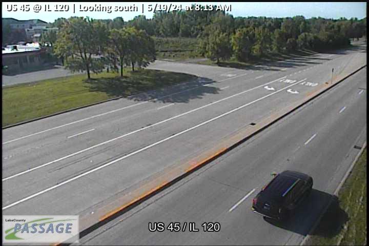 Traffic Cam US 45 at IL 120 - S Player