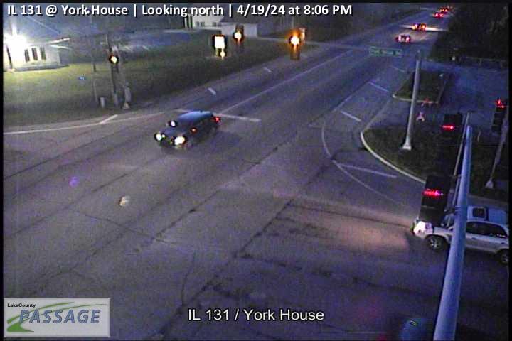 Traffic Cam IL 131 at York House - N Player